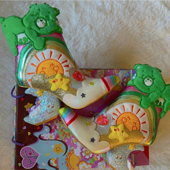 Irregular Choice Care Bear Ankle Boots 41 - Picture 13 of 15
